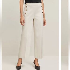 NWT Ann Taylor Sailor Grace Straight Pant - 8T Tall